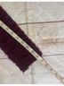 Free People Color Block Purple Red Tan Pullover Sweater Size S - photo 7