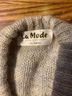 la mode collection Gray Wool Cardigan Size L - photo 3