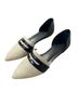 Jenni Kayne Black Tan Flats Size 9 - photo 1