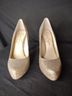 Jessica Simpson Gold Tan Heels Size 7 1/2 - photo 6