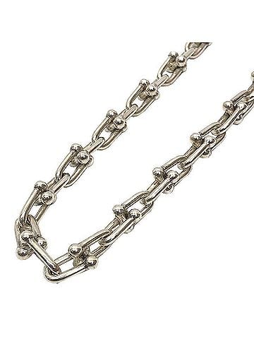 Tiffany Tiffany & Co. Hardware Small Link Necklace, Silver, 18 inches, Men's/Women's (view 2)