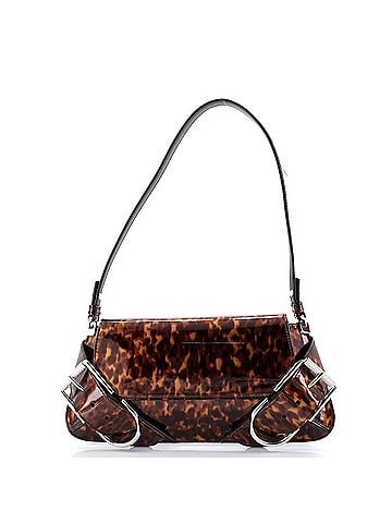 Givenchy Voyou Shoulder Flap Bag Printed Patent (view 1)