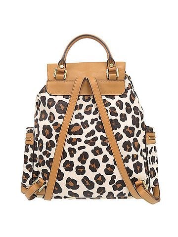 Tory Burch Tory Burch Leopard Print PVC Multicolor Backpack Daypack 0911 (view 2)