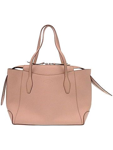 Tod's Tod's XBWA0SA0200 Leather Pink Tote Bag 0620 TOD'S (view 1)