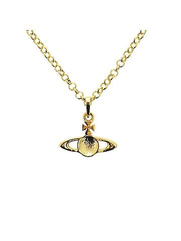 Vivienne Westwood Like new Vivienne Westwood Orb Rhinestone/Metal Gold Necklace 1960 (view 2)
