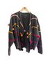 Escada 100% Wool Stripes Gray Multi Color Cardigan Size 42 - photo 1