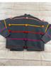 Escada 100% Wool Stripes Gray Multi Color Cardigan Size 42 - photo 9