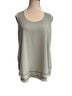 Bellatrix Solid Blue Teal Sleeveless Top Size S - photo 1