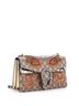 Gucci Brown Multi Color Tan Dionysus Bag Embroidered GG Coated Canvas with Python Small One size - photo 3