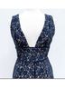 Keepsake Multi Color Blue Cocktail Dress Size M - photo 12