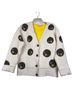 Tory Burch Floral White Yellow Blue Brown Green Cardigan Size M - photo 1