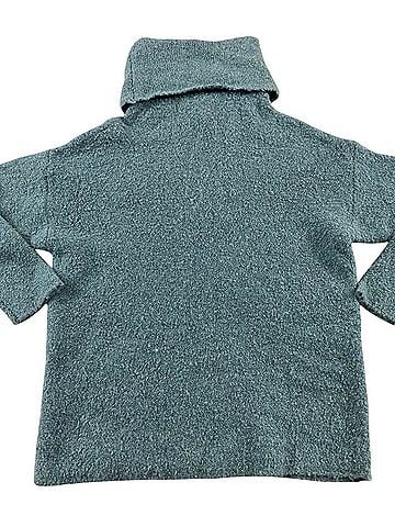 Catherine Malandrino Malandrino Dusty Teal Turtle Neck Sweater Pullover Sweater (view 2)
