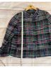 Talbots 67% Wool 30% Acrylic 3% Other 100% Polyester Tweed Multi Color Jacket Size 10 - photo 5