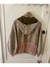 Zara Basic Color Block Gold Pink Jacket Size M - photo 14