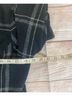 Banana Republic Plaid Black Coat Size S - photo 8