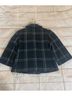 Banana Republic Plaid Black Coat Size S - photo 15