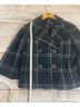 Banana Republic Plaid Black Coat Size S - photo 16