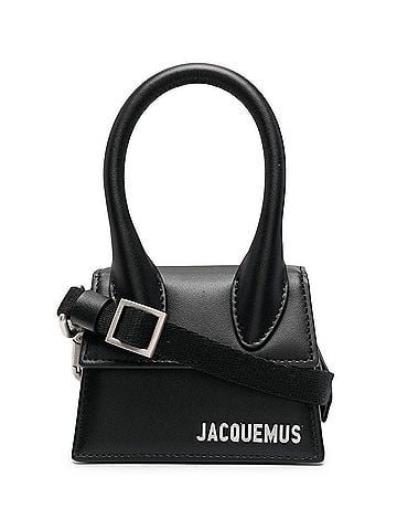 Jacquemus Le Chiquito Bag Leather Black Leather Handbag (view 1)