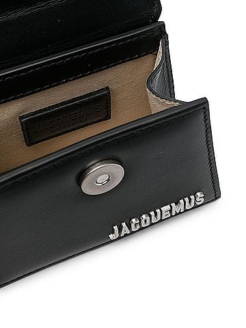 Jacquemus Le Chiquito Bag Leather Black Leather Handbag (view 2)