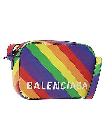Balenciaga Everyday Camera Bag Printed Leather Multicolour Leather Shoulder Bag Bag (view 1)