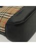 Burberry 100% Canvas Solid Tan Nova Handbag Check Pattern Beige Canvas Bag One size - photo 7