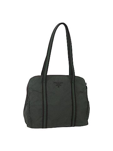 Prada Vintage Tote Tessuto Khaki Nylon Tote Bag Bag (view 1)