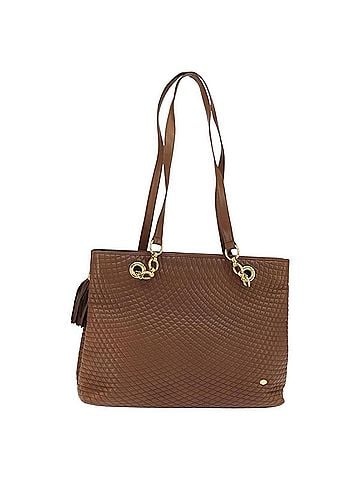 Bally Vintage Tote Bag Leather Brown Leather Tote Bag Bag (view 1)