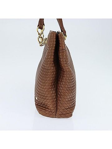Bally Vintage Tote Bag Leather Brown Leather Tote Bag Bag (view 2)