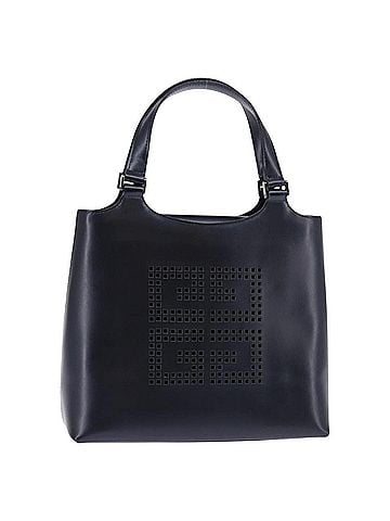 Givenchy Vintage 4G Handbag Leather Navy Leather Handbag (view 1)