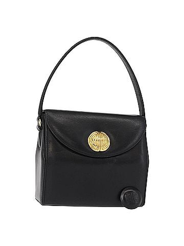 Givenchy Vintage 4G Handbag Leather Black Leather Handbag (view 1)