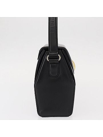 Givenchy Vintage 4G Handbag Leather Black Leather Handbag (view 2)