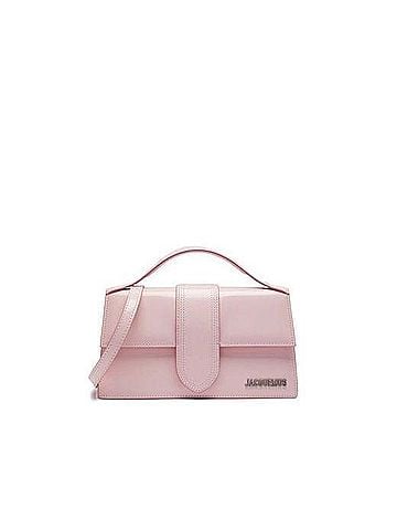 Jacquemus Le Grand Bambino Flap Bag Leather Pink Leather Handbag (view 1)