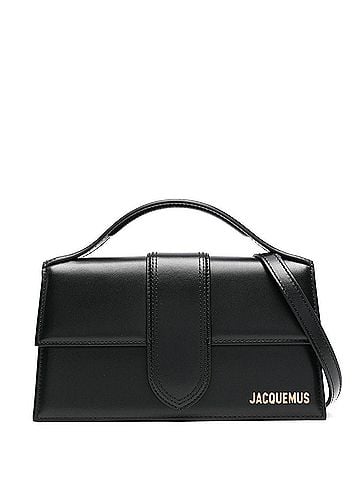 Jacquemus Le Grand Bambino Flap Bag Leather Black Leather Handbag (view 1)