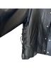 Deadwood Solid Black Leather Jacket Size 2 - photo 7