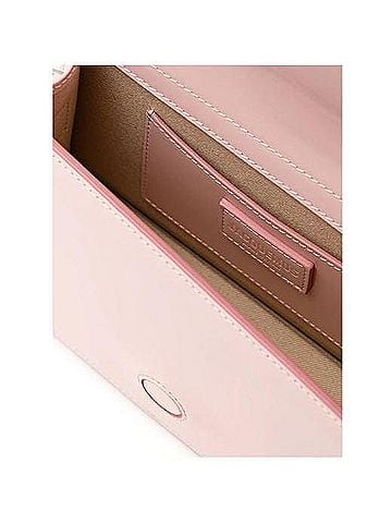 Jacquemus Le Grand Bambino Flap Bag Leather Pink Leather Handbag (view 2)