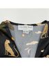 Never Fully Dressed Animal Print Graphic Black Multi Color Cocktail Dress Size 2 - photo 3