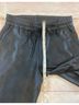 Maison d' Amelie 100% Other Solid Black Sweatpants Size 8 - photo 11
