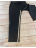 Maison d' Amelie 100% Other Solid Black Sweatpants Size 8 - photo 4