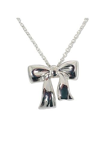Tiffany TIFFANY 925 ribbon pendant necklace (view 2)