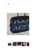 Lovestitch Aztec Or Tribal Print Blue Black Ivory Weekender One size - photo 4