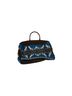 Lovestitch Aztec Or Tribal Print Blue Black Ivory Weekender One size - photo 1