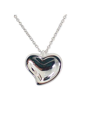 Tiffany TIFFANY 925 Full Heart Pendant Necklace (view 2)