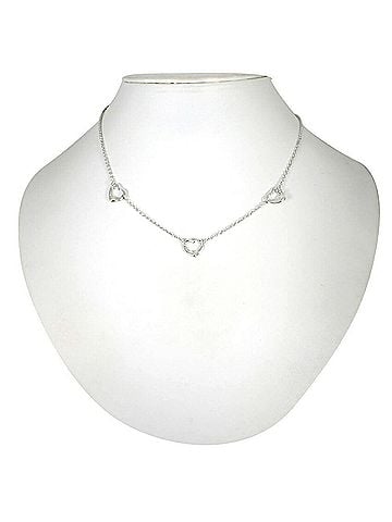 Tiffany TIFFANY 925 Heart 3P Necklace (view 2)