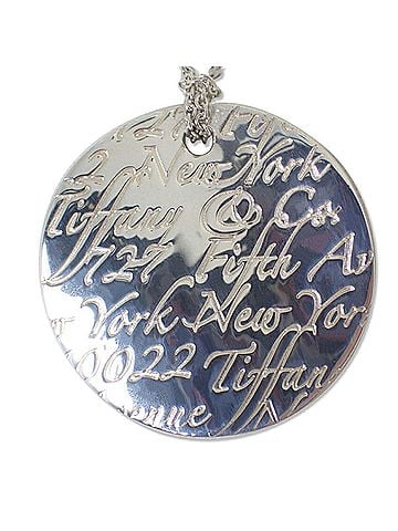 Tiffany TIFFANY 925 Notes Round Pendant Necklace (view 1)