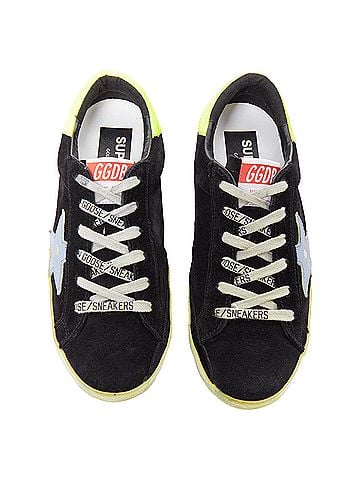 Golden Goose Golden Goose GGDB SStar suede distressed sneakers (view 2)