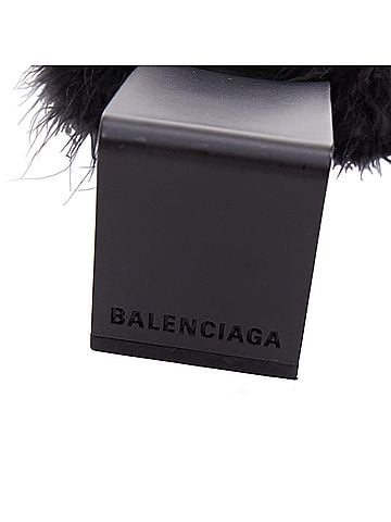 Balenciaga Balenciaga Boudoir Feather Mule Sandals (view 2)