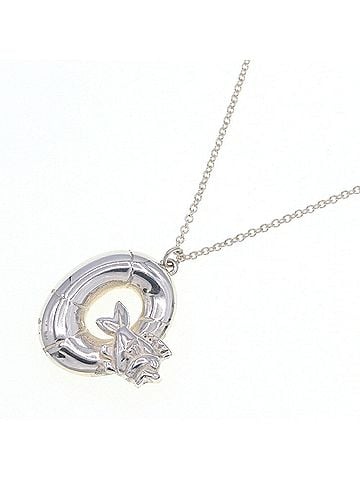 Tiffany Tiffany necklace, sterling silver 925, fish pendant, women's, TIFFANY & CO. (view 1)