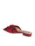 Alessandro Dell'Acqua Plaid Red Black Mule/Clog Size 9 1/2 - photo 2