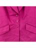 Escada Solid Pink Blazer Size 14 - photo 8