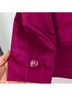 Escada Solid Pink Blazer Size 14 - photo 4